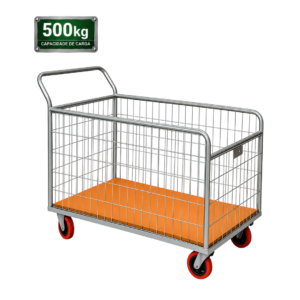 Carrinho Abastecedor Fundo Grande 500kg
